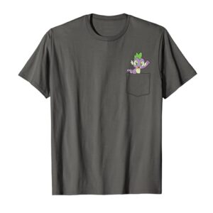 My Little Pony: Friendship Is Magic Spike Dragon Pocket T-Shirt