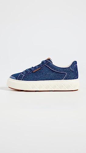 Tory Burch Women's Ladybug Sneakers, Azul/Azul/Azul, Blue, 6.5 Medium US
