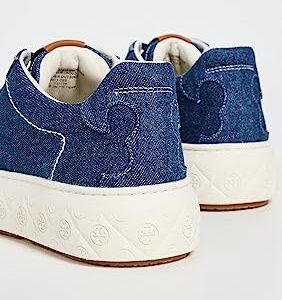 Tory Burch Women's Ladybug Sneakers, Azul/Azul/Azul, Blue, 6.5 Medium US