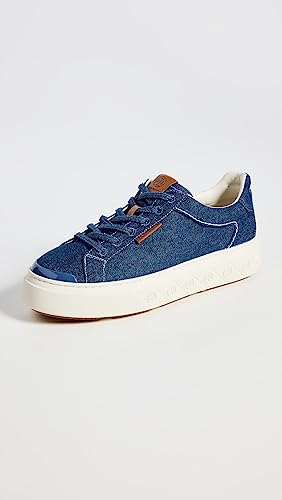 Tory Burch Women's Ladybug Sneakers, Azul/Azul/Azul, Blue, 6.5 Medium US