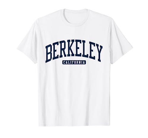 Berkeley California CA College University Style Navy T-Shirt