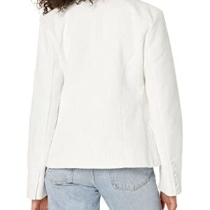 Steve Madden Apparel Women's Naomi Blazer, Pristine Ivory, Small