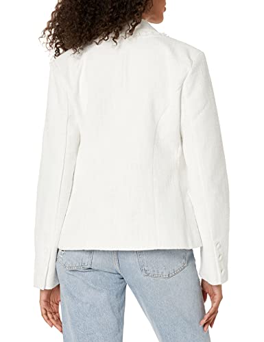 Steve Madden Apparel Women's Naomi Blazer, Pristine Ivory, Small