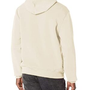 Southpole Men's Basic Fleece Hoodie Sweatshirts-Pullover & Zip up, Cream