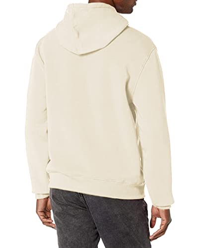 Southpole Men's Basic Fleece Hoodie Sweatshirts-Pullover & Zip up, Cream