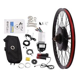 harbin-star electric bike conversion kit, 72v 2000w 27.5" rear wheel powerful motor e-bike conversion kit, electric bicycle motor kit dual mode controller w/lcd display twist throttle pas