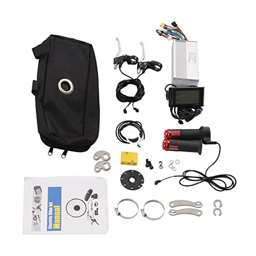 Harbin-Star Electric Bike Conversion Kit, 72V 2000W 27.5" Rear Wheel Powerful Motor E-Bike Conversion Kit, Electric Bicycle Motor Kit Dual Mode Controller W/LCD Display Twist Throttle PAS