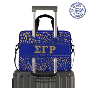 BBGreek Sigma Gamma Rho Official Vendor - Laptop Bag or Tablet Case - 1922 - Greek Letters - SGRho - Sorority Paraphernalia