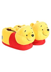 ground up adult winnie the pooh slippers large/x-large