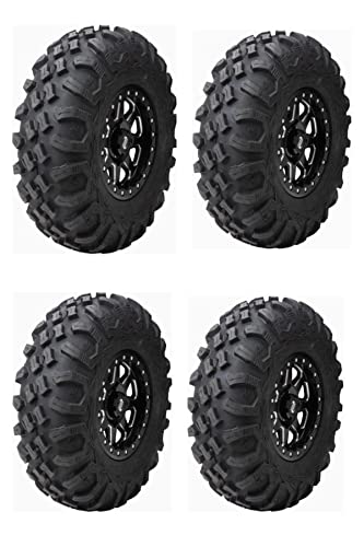 Four (4) or Five (5) Tusk MEGABITE Heavy Duty 8-Ply Off-road Radial UTV Tires- 27x9-12 27x11-12 (Set of 4 Tires)