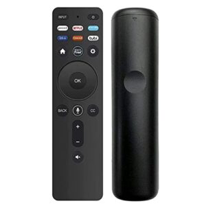 new replacement ir remote xrt260 fit for all vizio v-series, m-series 4k hdr smart tv without voice command with netflix, primevideo, dsy+, tubi, watchfree, peacock, crackle buttons