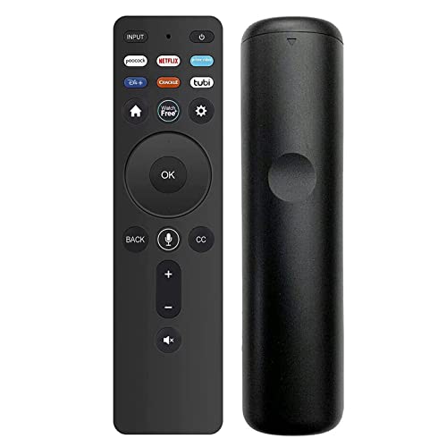 New Replacement IR Remote XRT260 Fit for All Vizio V-Series, M-Series 4K HDR Smart TV Without Voice Command with Netflix, PrimeVideo, DSY+, Tubi, Watchfree, Peacock, Crackle Buttons