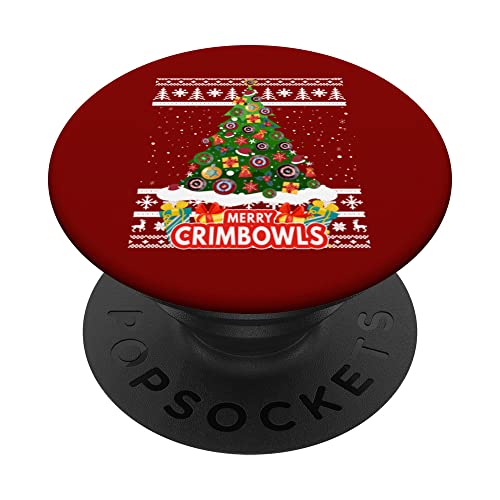 Christmas Lawn Bowls Idea & Christmas Tree Xmas Lawn Bowling PopSockets Swappable PopGrip