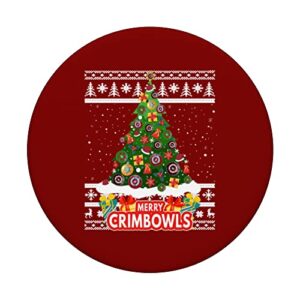 Christmas Lawn Bowls Idea & Christmas Tree Xmas Lawn Bowling PopSockets Swappable PopGrip