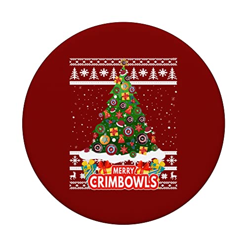 Christmas Lawn Bowls Idea & Christmas Tree Xmas Lawn Bowling PopSockets Swappable PopGrip