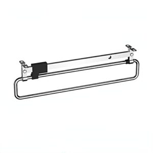 oniiz wardrobe top mounted clothes rail, drying rack, telescopic clothes rail, cloakroom hanger, furniture hardware accessories 20inch