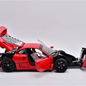 APLIQE Scale Model Vehicles for Ferrari F40 Ferrari F40 Out-of-Print Alloy die-Casting Simulation Collection car Model 1:18 Model Vehicles (Color : Z)