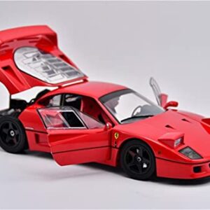 APLIQE Scale Model Vehicles for Ferrari F40 Ferrari F40 Out-of-Print Alloy die-Casting Simulation Collection car Model 1:18 Model Vehicles (Color : Z)