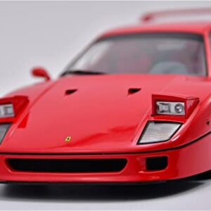 APLIQE Scale Model Vehicles for Ferrari F40 Ferrari F40 Out-of-Print Alloy die-Casting Simulation Collection car Model 1:18 Model Vehicles (Color : Z)