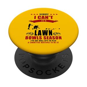 lawn bowls idea for women & novelty lawn bowling popsockets swappable popgrip