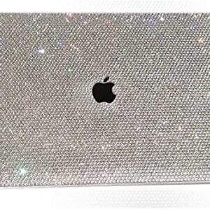 Teazgopx Bling Diamond MacBook Pro 16 inch Case 2020 2019 Release Model A2141,3D Glitter Sparkle Rhinestone Case Fashion Luxury Shiny Crystal Hard Shell for Women Girls