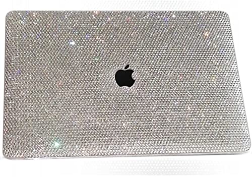 Teazgopx Bling Diamond MacBook Pro 16 inch Case 2020 2019 Release Model A2141,3D Glitter Sparkle Rhinestone Case Fashion Luxury Shiny Crystal Hard Shell for Women Girls