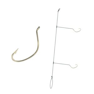 3 Pack 'Catch All' Double Drop Surf Fishing Rigs 40LB Mono - Surf/Pier/Beach Fishing