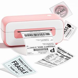 phomemo 4x6 thermal label printer for shipping labels - thermal label maker work with windows,mac,linux&chrome os, thermal label printers for amazon, tiktok, ebay, shopify, etsy, ups, usps, fedex, dhl