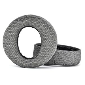 PS5 Ear Cushion - defean Replacement Ear Pads Cover Compatible with Sony ps5 Wireless Headphone, Pulse 3D Wireless Headset, Softer Foam, High-Density Noise Cancelling Foam (Gray Flannel)