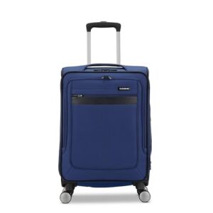 Samsonite Ascella 3.0 Softside Expandable Luggage, Sapphire Blue, CO EXP Spinner