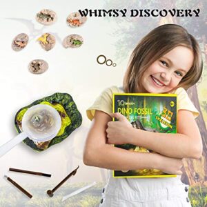 Dinosaur Fossil Digging Kit for Kids& Remote Control Robot Toys, RC Robot for Kids