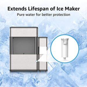 Replacement for GE® Opal Nugget Ice Maker Water Filter, 3 Counts, by AQUA CREST