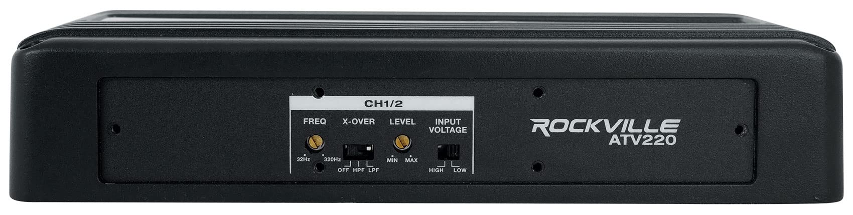 Rockville ATV220 2 Channel UTV/Motorcycle Bluetooth Amplifier IP65 Micro Amp