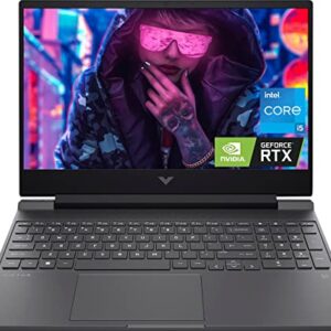 HP Newest Victus Gaming Laptop, 144Hz 15.6" FHD Display, 12th Gen Core i5-12450H(> Ryzen 7 5800H), 32GB DDR4 RAM, 1TB NVMe SSD, NVIDIA Geforce GTX 1650, Backlit Keyboard, WiFi 6, RJ-45, HDMI, Win 11