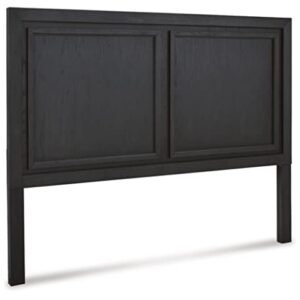 Signature Design by Ashley Foyland Contemporary Panel Headboard ONLY, King/California King, Black