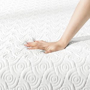 Best Price Mattress 9 Inch Signature Gel Memory Foam Mattress, Cooling Gel Infusion, Twin, White