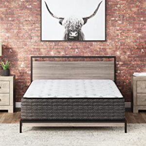 Signature Design by Ashley California King Size Ultra Luxury 14 Inch Hyper Cool Hybrid Mattress with Cooling Gel Memory Foam