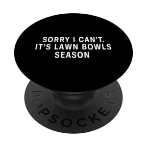 funny lawn bowls idea for women & novelty lawn bowling popsockets swappable popgrip