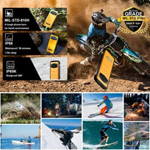 DOOGEE S100 Rugged Smartphone(2023), 20GB+256GB Dual 4G Gaming Rugged Phones Unlocked, 120Hz 6.58" Rugged Cell Phone, 66W Fast Charge, Dual Speakers, Android 12, 108MP Camera, Night Vision, NFC, OTG