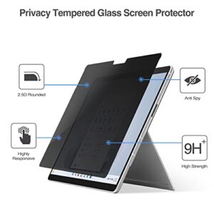 ProCase Microsoft Surface Pro 9 13 inch Privacy Screen Protector, Anti-Spy Tempered Glass Ultra Thin Tinted Screen Film Guard for 13.0 inch Surface Pro 9 2022 Release