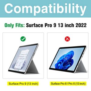 ProCase Microsoft Surface Pro 9 13 inch Privacy Screen Protector, Anti-Spy Tempered Glass Ultra Thin Tinted Screen Film Guard for 13.0 inch Surface Pro 9 2022 Release
