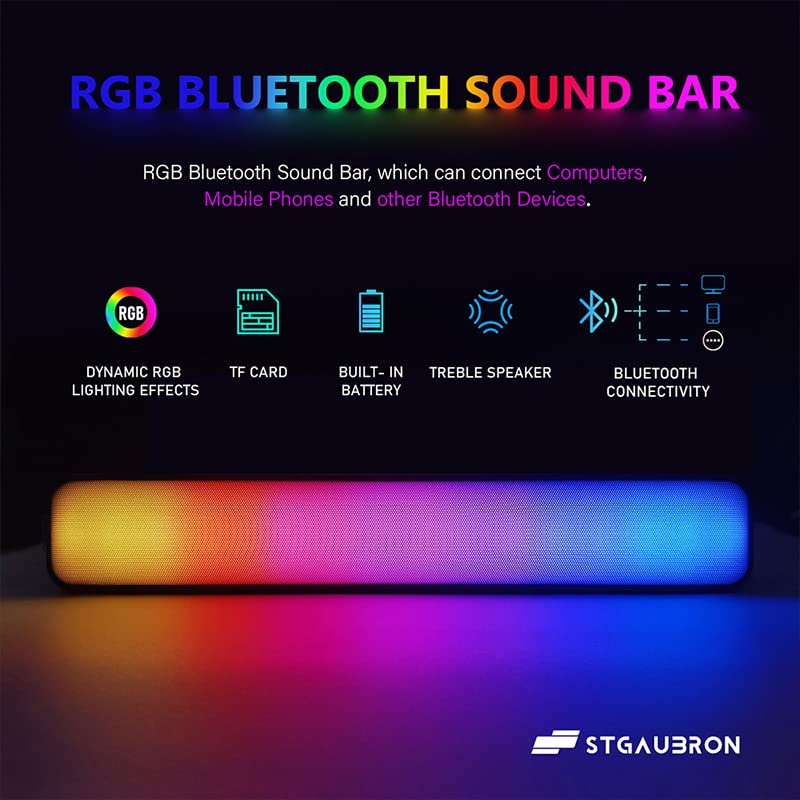 STGAubron Gaming Desktop PC,Intel Core i7-8700 up to 4.6G,GeForce RTX 3060 12GB GDDR6,32G DDR4,2T SSD,WiFi,BT 5.0, RGB Keybaord, RGB Mouse, RGB Mouse Pad, RGB Bluetooth Sound Bar, Headset Mic,W11H64