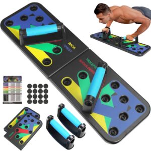 Berleng Push Up Board. 28 in 1 Pushups Fitness Stands, Push Up Handles for Floor,Portable Strength Training Home Gym, at Home Workout Equipment for Man and Women (Berleng-4)