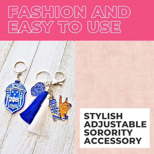 Reflections By Zana Sigma Gamma Rho Poodle Keychain