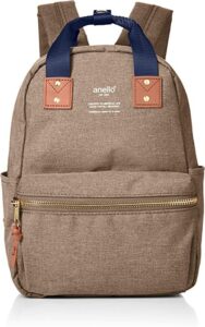 anello(アネロ) anero atc3162z a5 backpack, multiple storage, beige