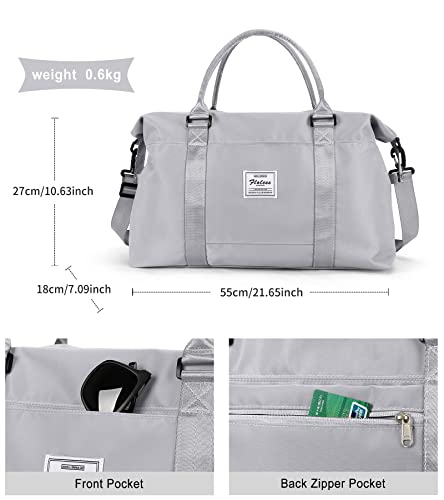 Weekender Bag for Women, Travel Bag with Toiletry Bag, Duffel Overnight Carry on Bag Personal Item Bag with Small Crossbody Bag, Gym Bag for Women