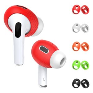 (5 pairs) for airpods pro 2 ear tips covers[fit in the charging case], silicone anti-slip ear tips cover for airpods pro 2nd generation 2022