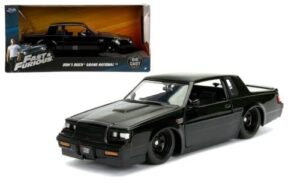 jada toys doms buick grand national fast and furious 1:24 scale diecast car