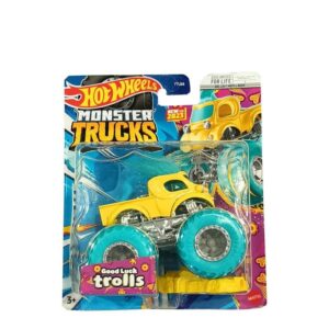 monster trucks trolls (yellow) 1:64 scale