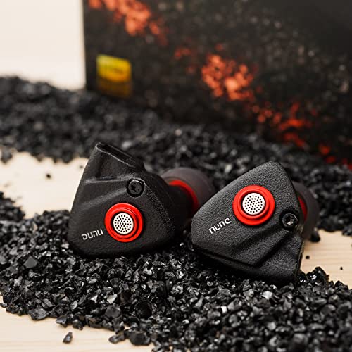 DUNU Titan S in-Ear Monitors,11mm Dynamic Driver HiFi IEMs Earphones with Powerful Sound (Black)